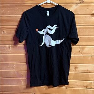 Black Nightmare before Christmas Shirt featuring Zero